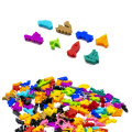 Vehicles Meeple 8pcs Set - Mixed Colors 1