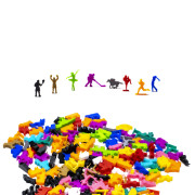 Sport Meeple 8pcs Set - Mixed Colors