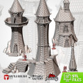 Txarli - Décors Fantasy - Elven building 1