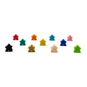 Classic Meeple - Mega Pack (55Pcs 11 Color)