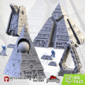 Txarli - Science fiction Terrain - Xenos pyramids 4