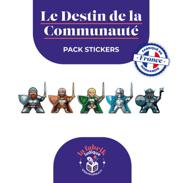 Le Destin de la Communauté - Pack de Stickers