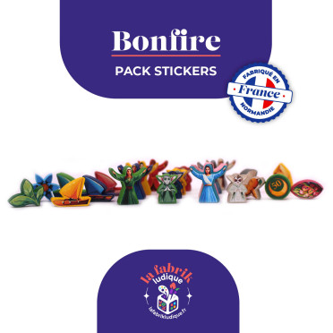 Bonfire - Pack de Stickers