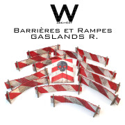Warkitect Kit - Gaslands Refueled Barriers and Ramps