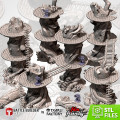 Txarli - Décors Fantasy - Giant Trees modulable 0