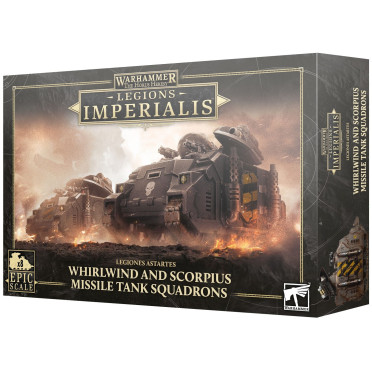 The Horus Heresy : Legions Imperialis - Whirlwind and Scorpius Missile Tank Squadrons