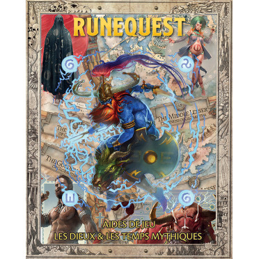 Runequest - Aides de Jeu : Les Dieux & Les Temps Mythiques