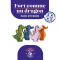 Fort Comme un Dragon - Pack de stickers 0