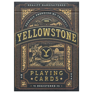 Cartes à jouer Theory11 - Yellowstone