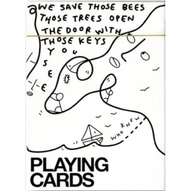 Cartes à jouer Theory11 - Shantell Martin White