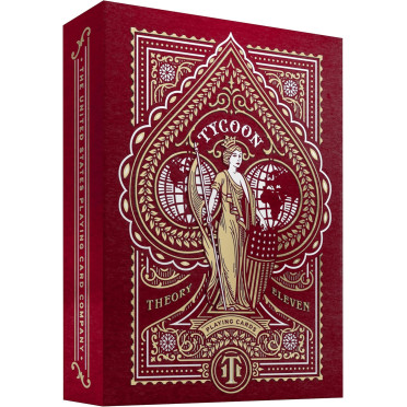Cartes à jouer Theory11 - Red Tycoon