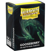 100 Dragon Shield Matte : Gooseberry