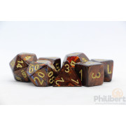 Set de 7 Dés JDR Chessex : Scarab