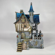 3D4U - Blackstone House - Medieval Town Set