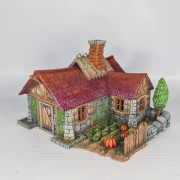 3D4U - Pumpkin Cottage - Medieval Town Set