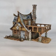 3D4U - River Master's Hut - Medieval Town Set