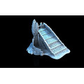 3D4U - Bridge Half - Medieval Town Set 4