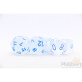 Set de 7 Dés JDR Chessex : Borealis 8