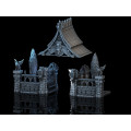3D4U - Lychgate - Medieval Town Set 1