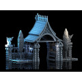 3D4U - Lychgate - Medieval Town Set 2