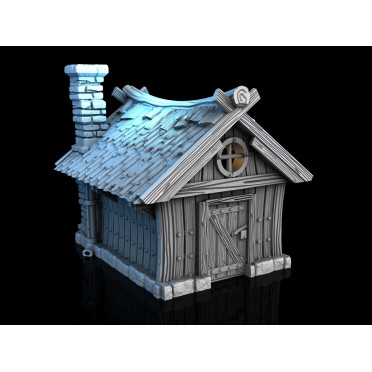 3D4U - Hunter Lodge - Medieval Town Set