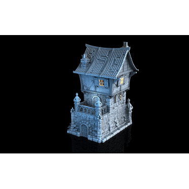 3D4U - Tombstone Residence - Medieval Town Set