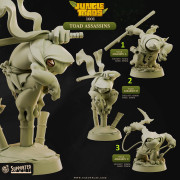 Cast n Play - Crapaux de la Jungle - Assassins