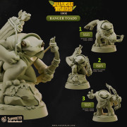 Cast n Play - Crapaux de la Jungle - Rangers