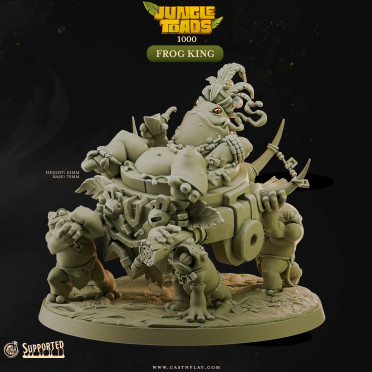 Cast n Play - Crapaux de la Jungle - Roi Grenouille
