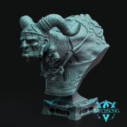 Witchsong Miniatures - Buste - Sorcière Cornue