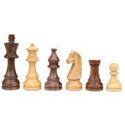 Pièces d'échecs Titus - Hauteur du roi 83 mm