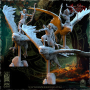 The Beholder Miniatures - Sylvains - Hawks Hunters