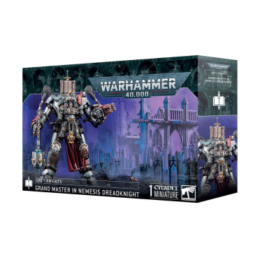 W40K : Grey Knight - Grand Maître en Cuirasse Némésis