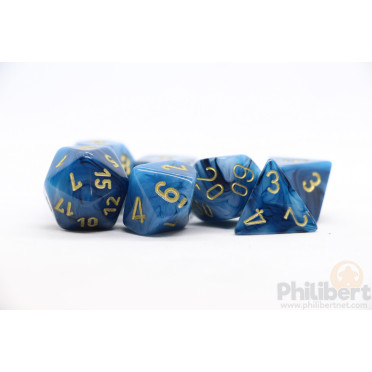 Set de 7 Dés JDR Chessex : Phantom
