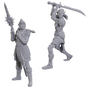 D&D Nolzur's Marvelous Miniatures: Special Edition Baldur's Gate 3 - Lae'zel & Shadowheart