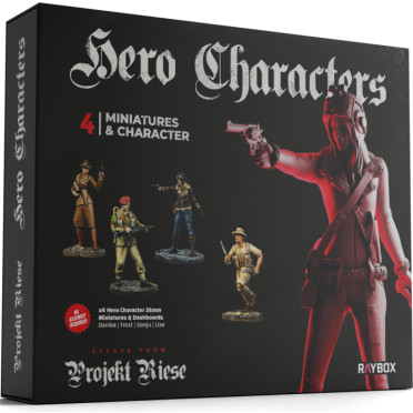 Escape from Projekt Riese - Hero Characters
