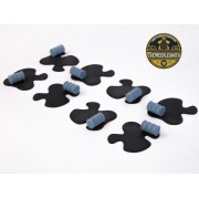Oil Spill Pack with Tipped Barrels (8 pieces) – Compatible with Thunder Road: Vendetta