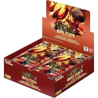 One Piece Le Jeu de Cartes - The Best 2  - Boite de 20 Boosters Premium