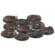 Warcrow - 30mm Scions of Yaldabaoth Scenery Bases, Alpha Series