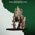 Highlands Miniatures - Feral Elf - Forest Golem 3