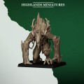Highlands Miniatures - Feral Elf - Forest Golem 6