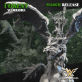 White Angel Miniatures - Forest Warriors - Lord Of the Forest on Dragon 0