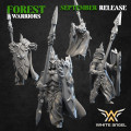 White Angel Miniatures - Forest Warriors - Forest Guard 1