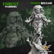 White Angel Miniatures - Forest Warriors - Queen of the Nature