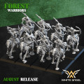 White Angel Miniatures - Forest Warriors - Wood Arrow Riders with EMC 0