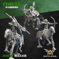 White Angel Miniatures - Forest Warriors - Wood Arrow Riders with EMC 5