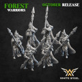 White Angel Miniatures - Forest Warriors - Forest Guardian with EMC 5