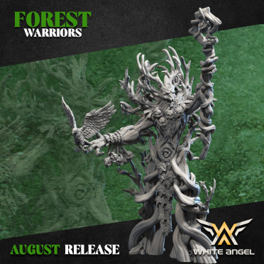 White Angel Miniatures - Forest Warriors - Old Tree Druid
