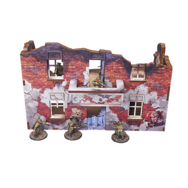 WW2 Ostfront Stalingrad - Apartment Block Back