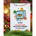 Pin’s de Jeux de société Pailleté - Le Dé Givré 2